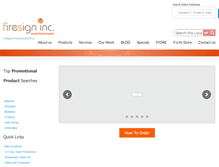 Tablet Screenshot of firesigninc2.com